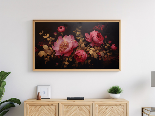 Moody Florals I Frame TV Art Bundle
