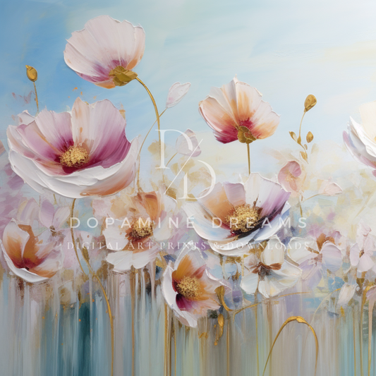 Essence of Spring Flowers Frame TV Art Bundle
