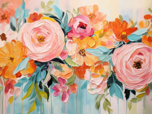 Boho Spring Frame TV Art