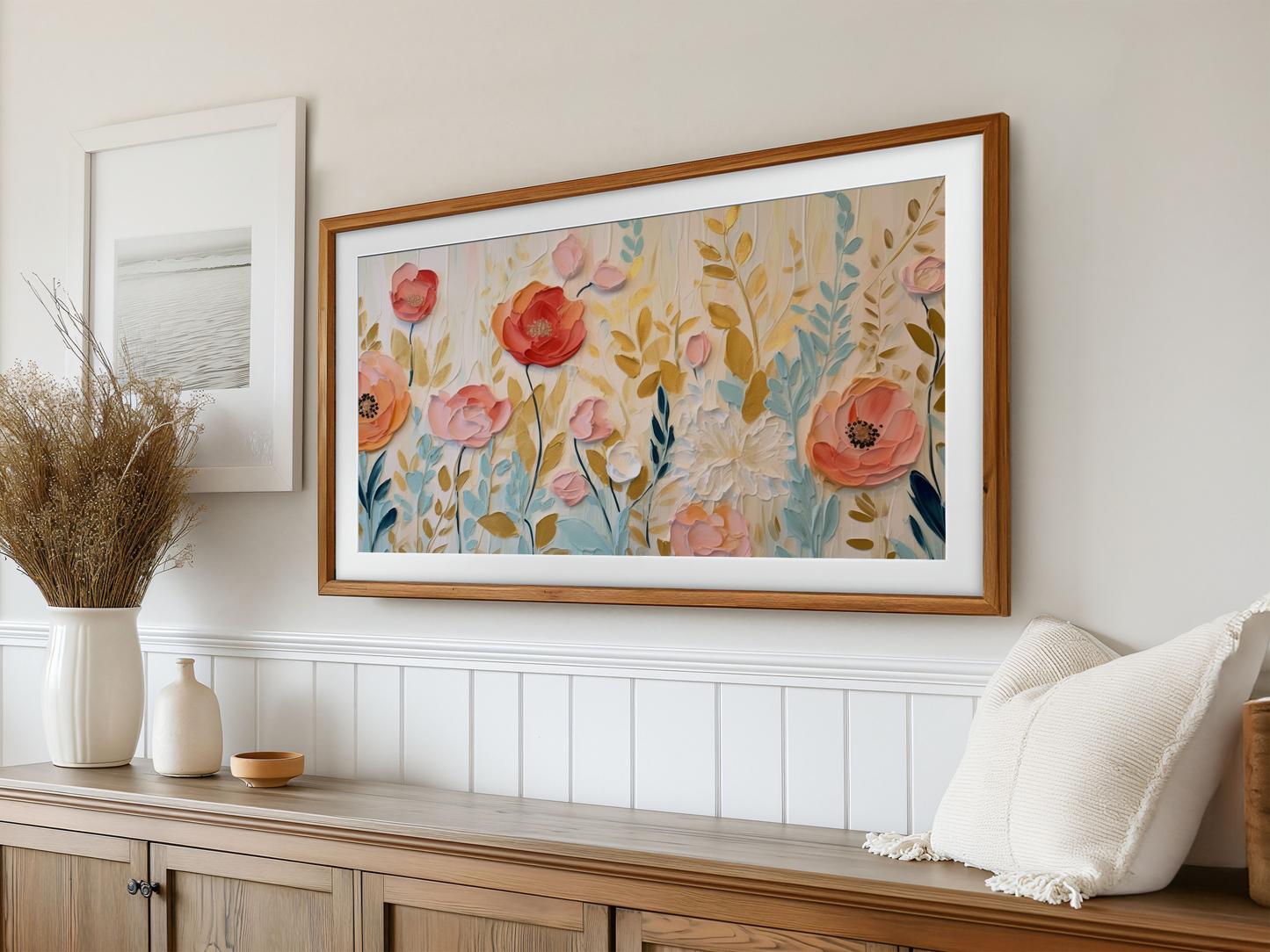 Boho Spring Frame TV Art