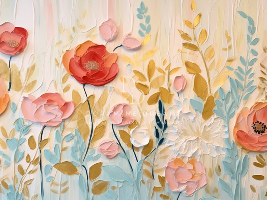 Boho Spring Frame TV Art
