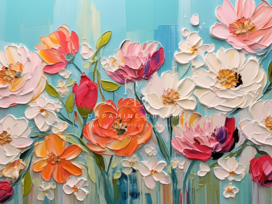 Boho Spring Frame TV Art