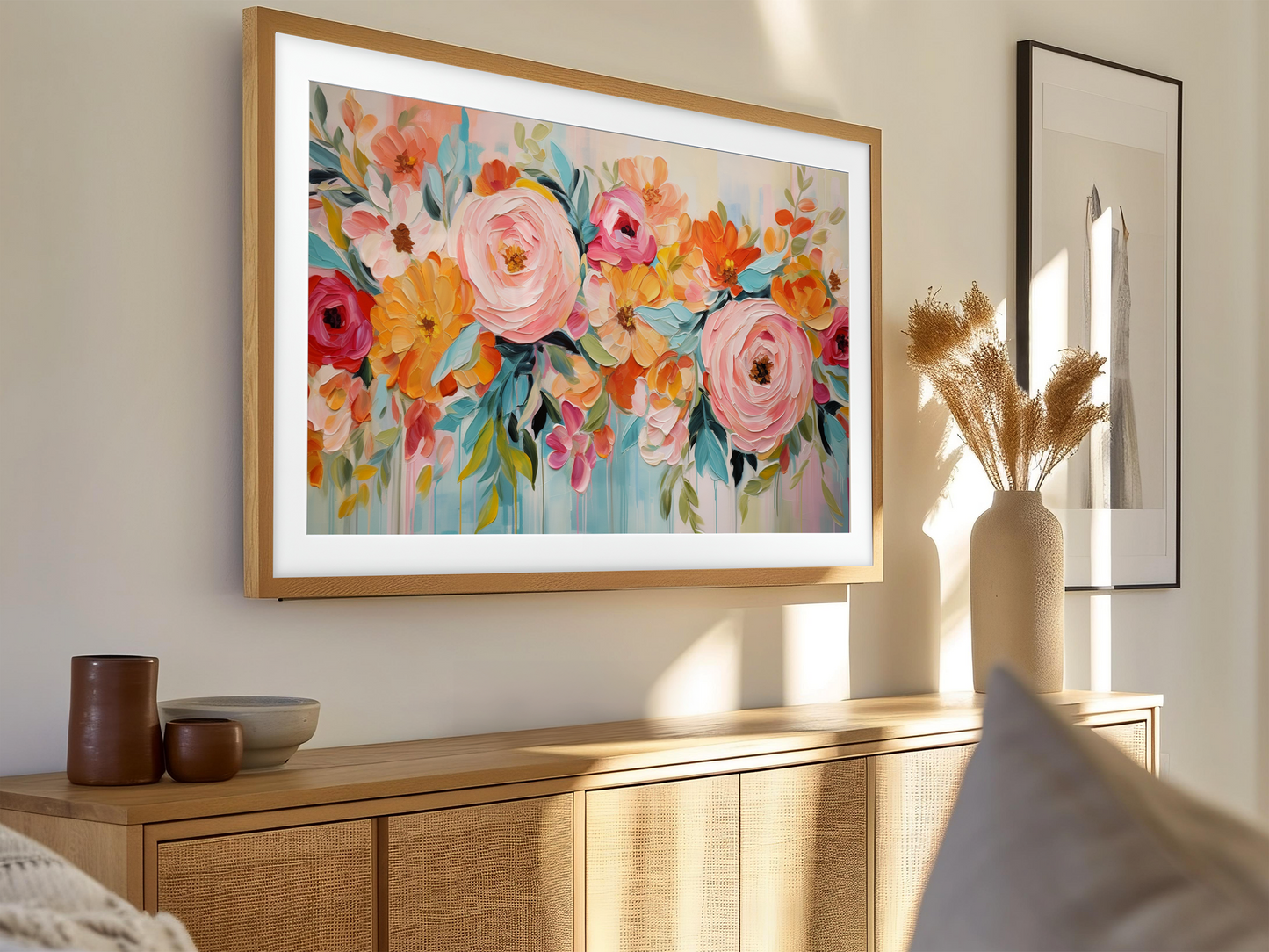 Boho Spring Frame TV Art