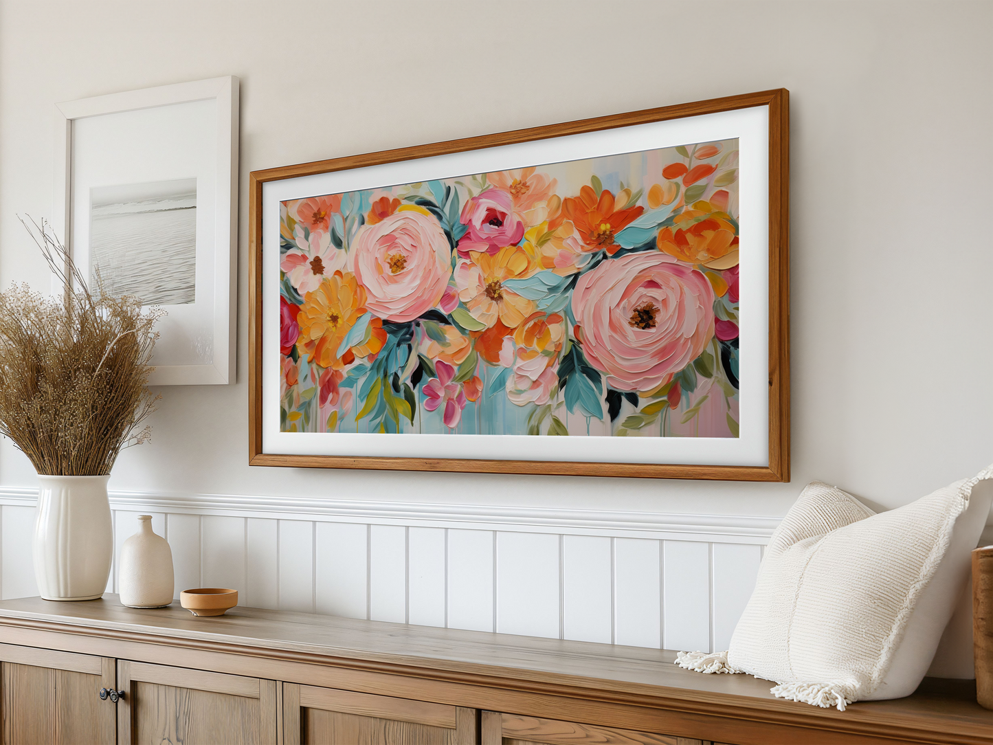 Boho Spring Frame TV Art