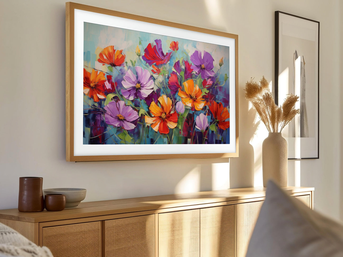 Vivid Blooms Frame TV Art