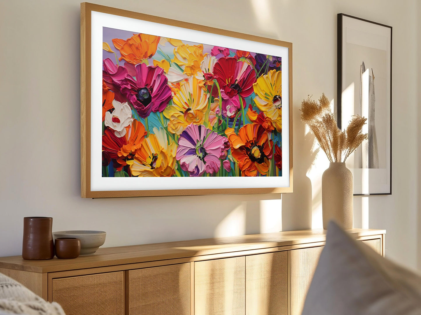 Vivid Blooms Frame TV Art