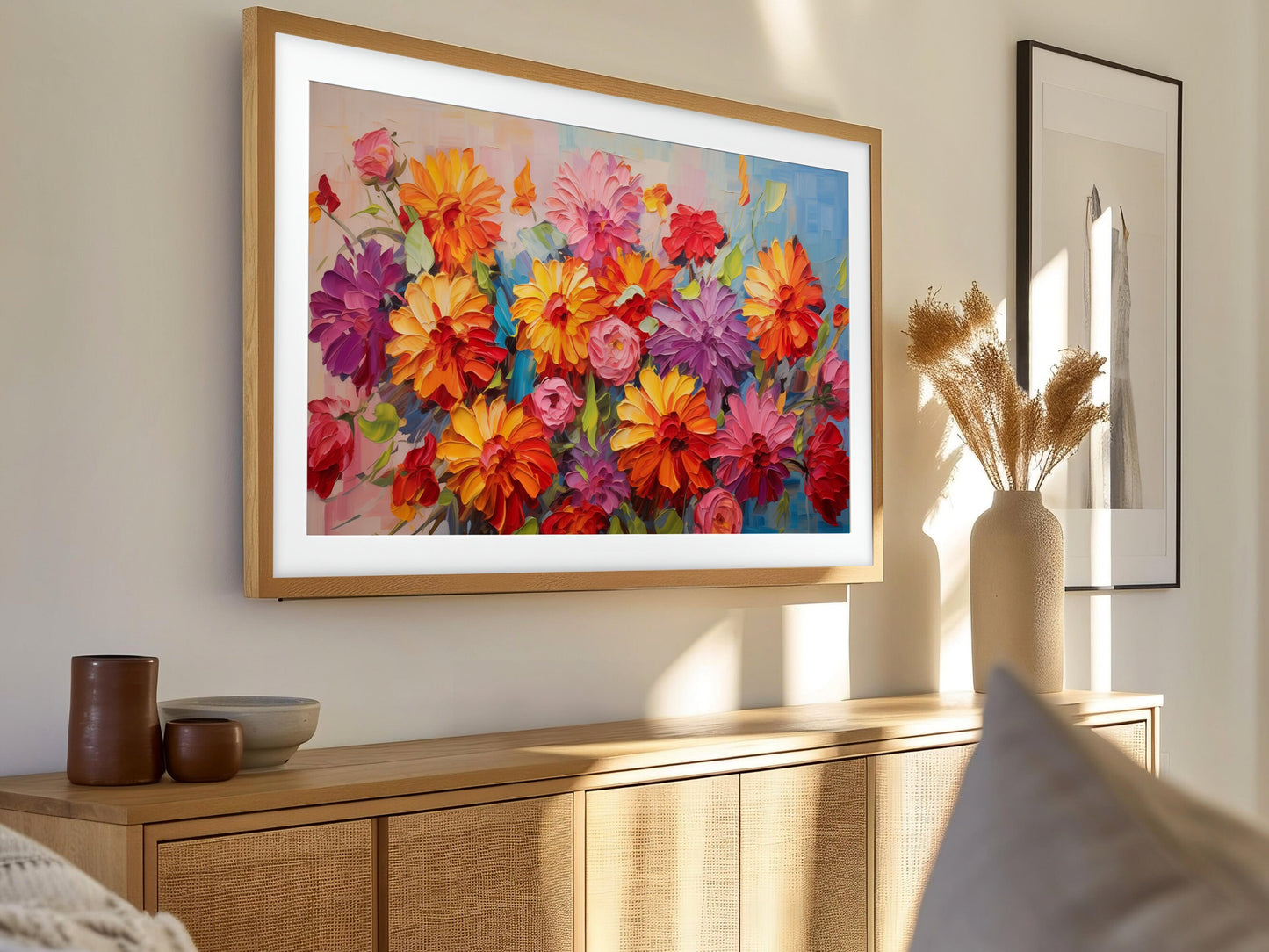 Vivid Blooms Frame TV Art