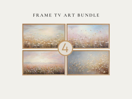Wildflower Frame TV Art Bundle