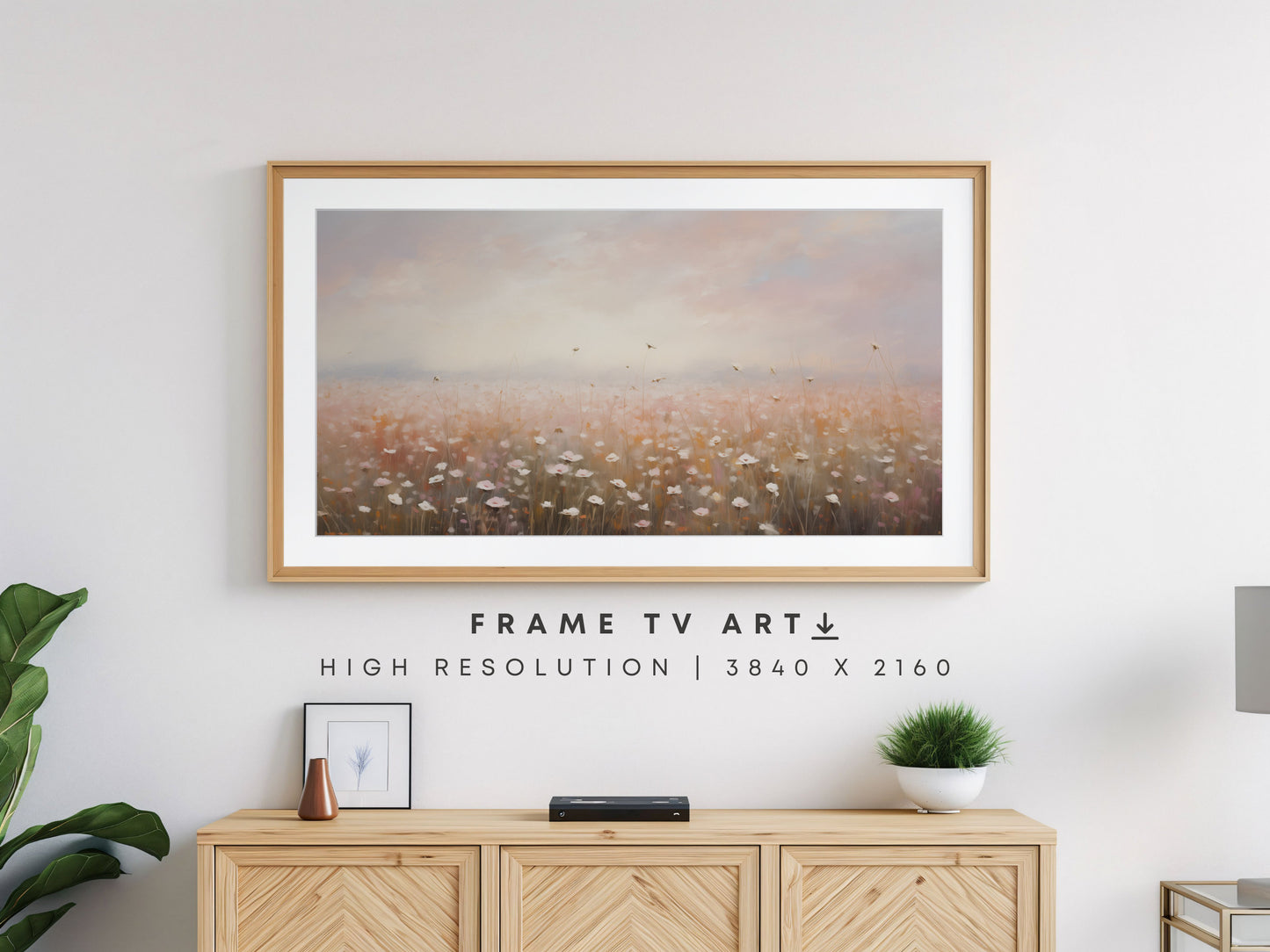 Wildflower Frame TV Art Bundle