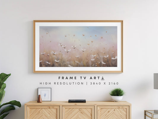 Wildflower Serenade Frame TV Art
