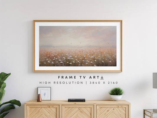 Wildflower Serenade Frame TV Art