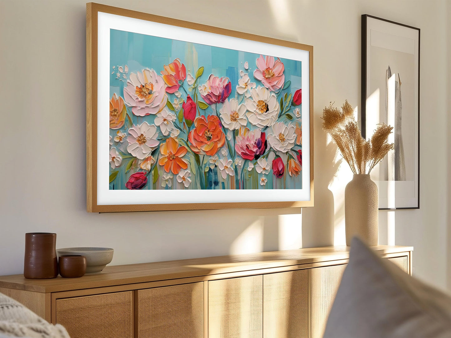 Boho Spring Frame TV Art