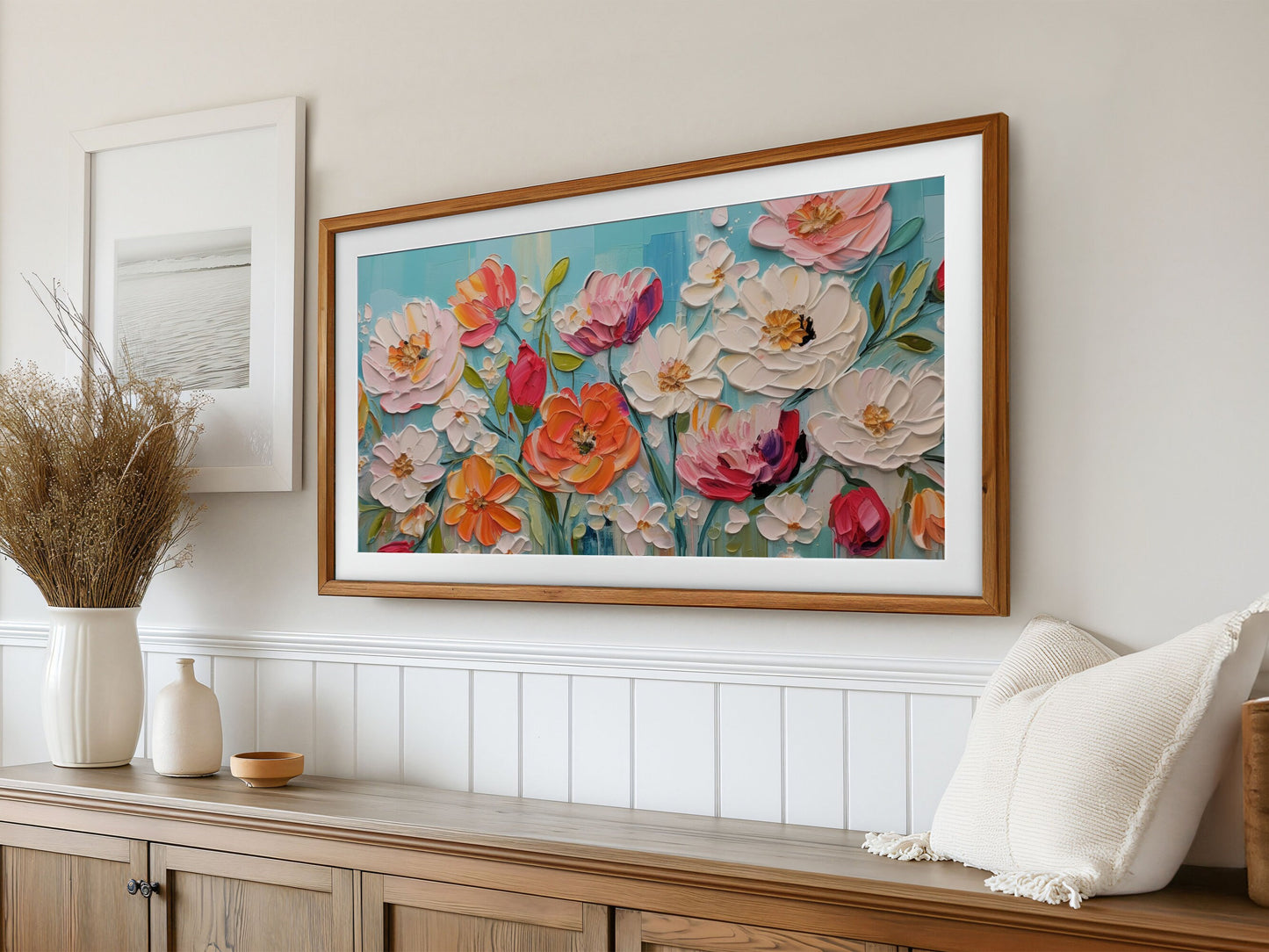 Boho Spring Frame TV Art