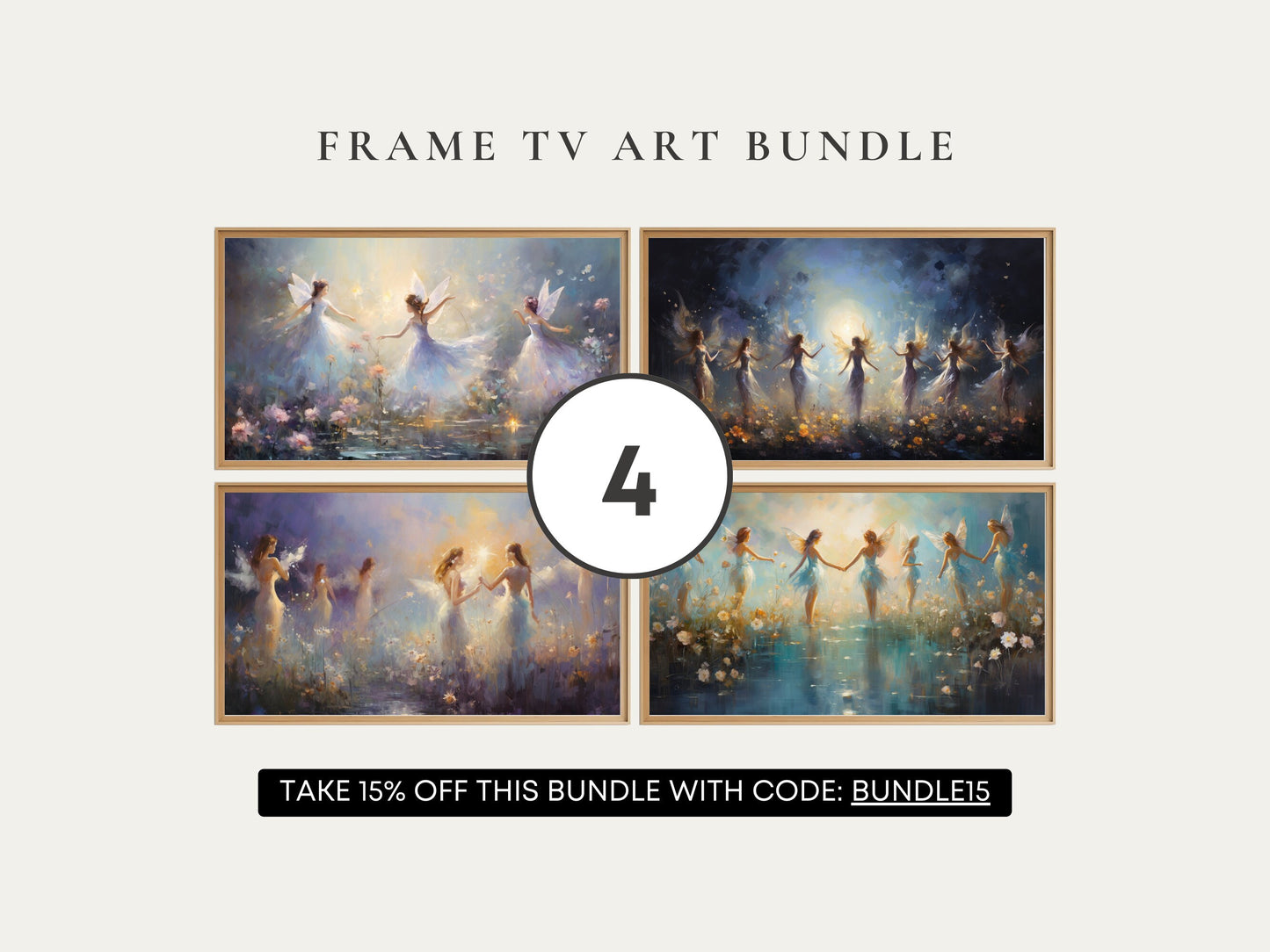 Enchanting Fairy Frame TV Art Bundle
