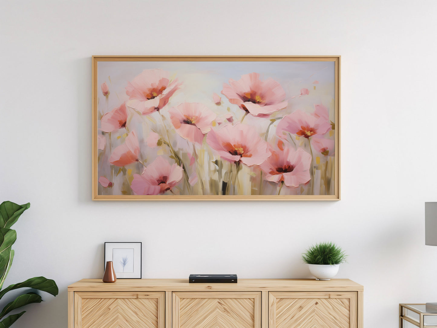 Vibrant Poppies Frame TV Art Bundle