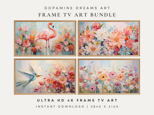 Vibrant Spring Frame TV Art Bundle