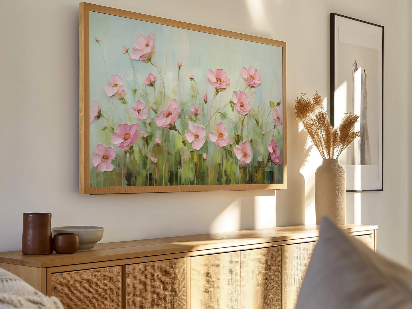 Shamrock Blossoms Frame TV Art