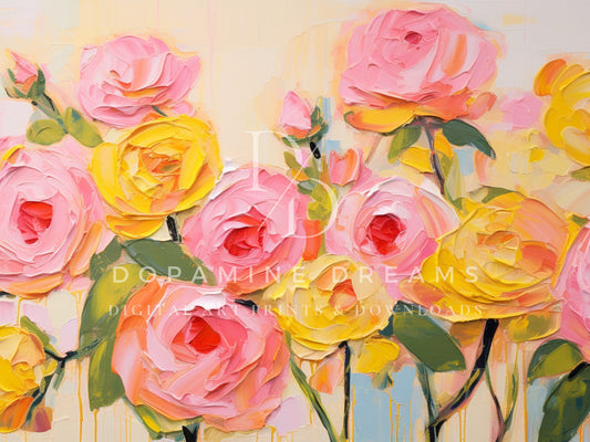 Easter Bouquet Frame TV Art