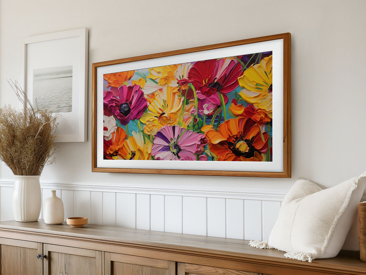 Vivid Blooms Frame TV Art