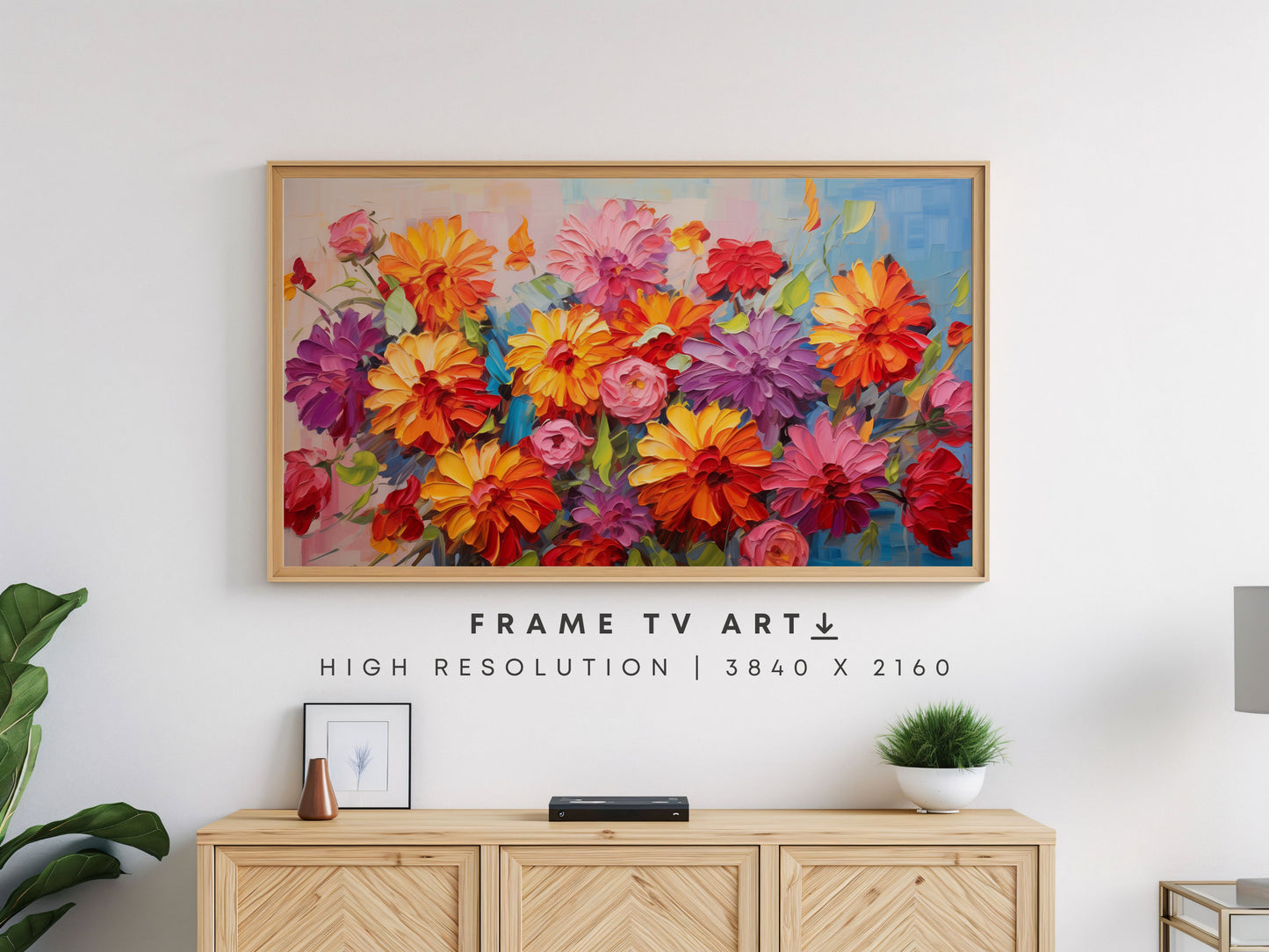 Vivid Blooms Frame TV Art Bundle