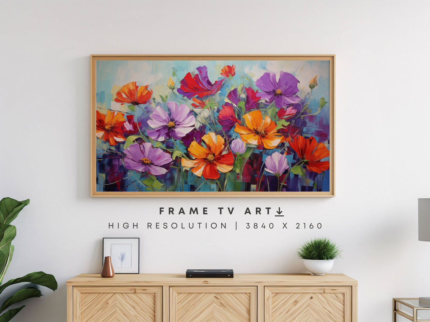 Vivid Blooms Frame TV Art Bundle