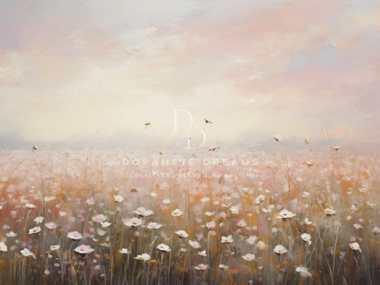 Wildflower Serenade Frame TV Art