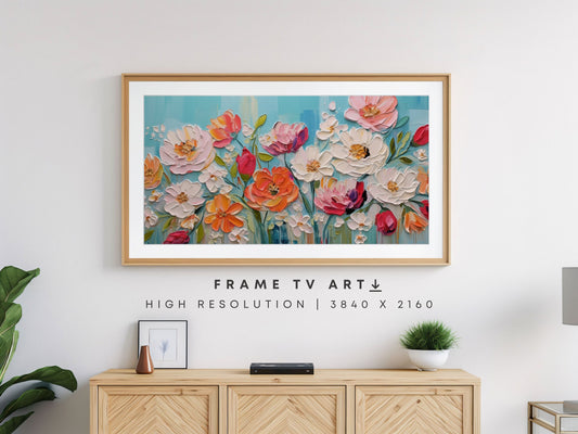 Boho Spring Frame TV Art