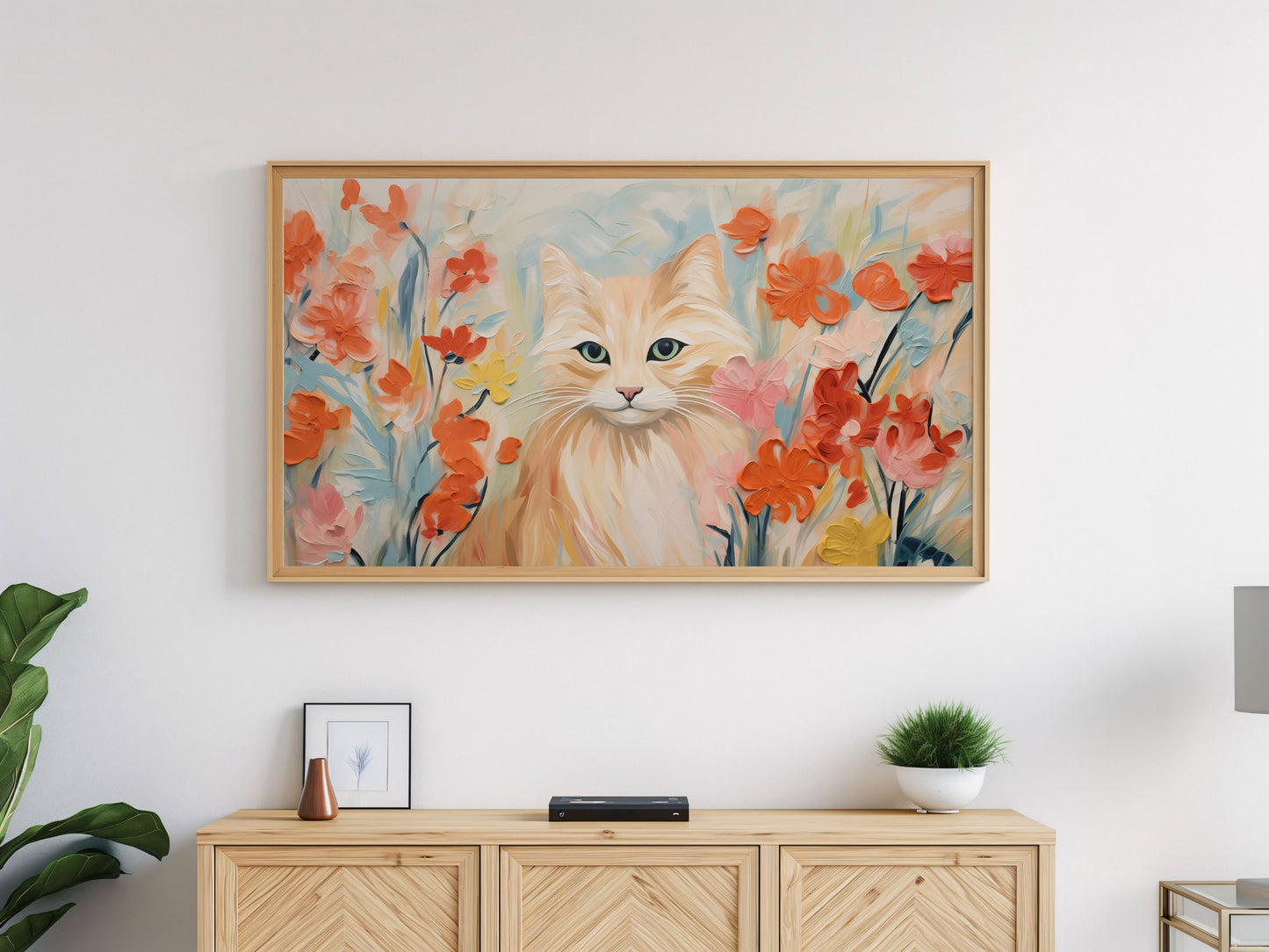 Boho Floral Frame TV Art Bundle