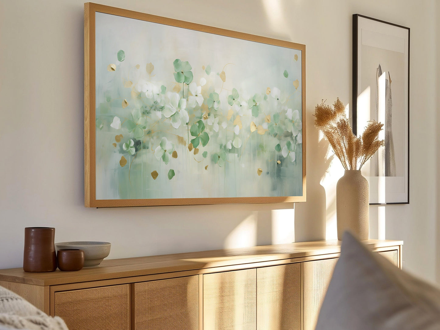 Shamrock Blossoms Frame TV Art Bundle