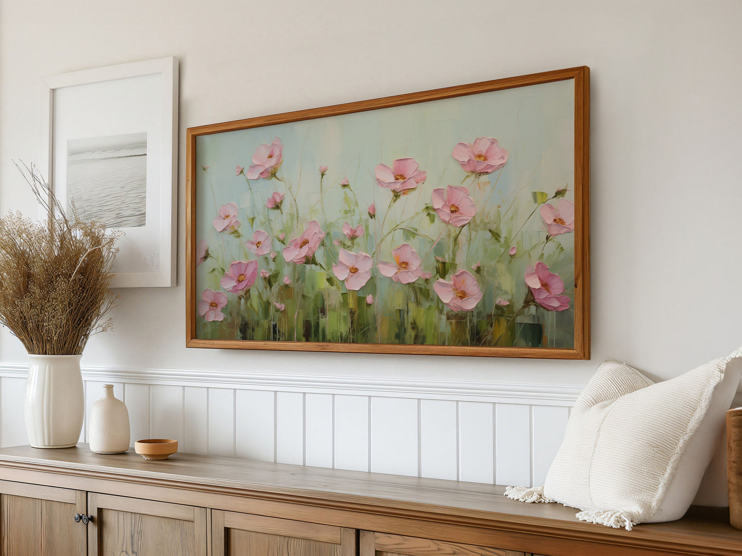 Shamrock Blossoms Frame TV Art