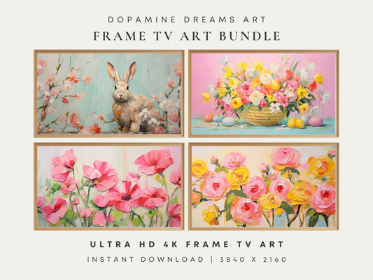 Easter Spring Frame TV Art Bundle