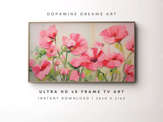 Easter Florals Spring Frame TV Art