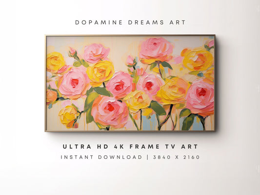 Easter Bouquet Frame TV Art
