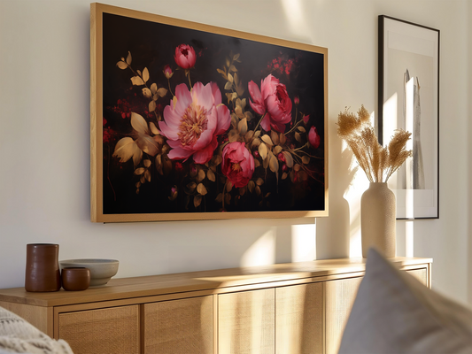 How to Transform Your Living Room into an Art Gallery with Digital TV Art!